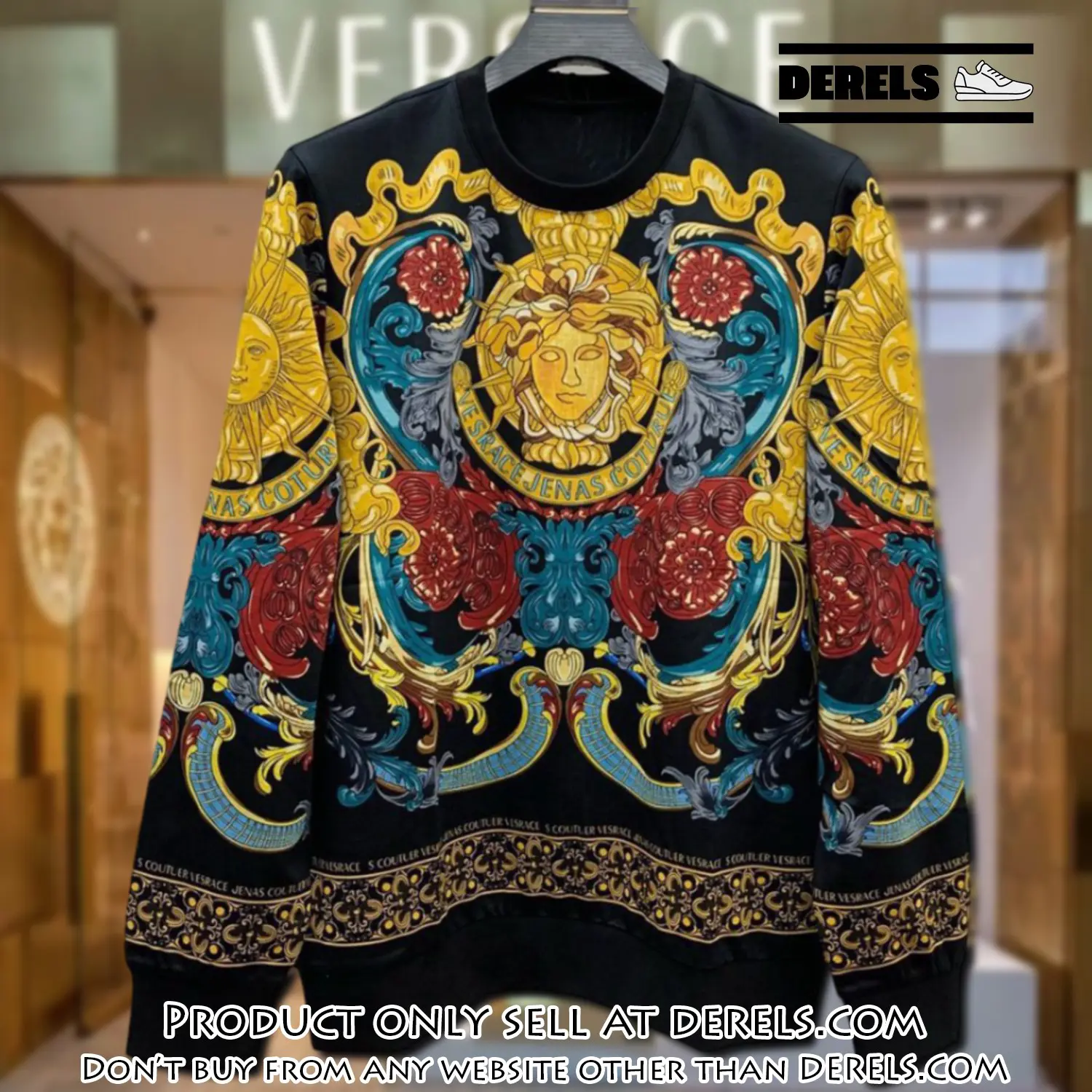 Versace luxury ugly sweater for winter lzu1417 dr3002758